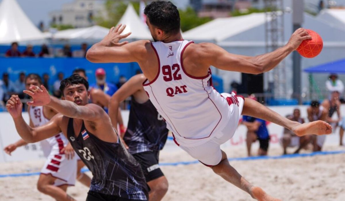 Qatar's beach handball team secures semi-final spot at Asian Beach Games Sanya 2026
